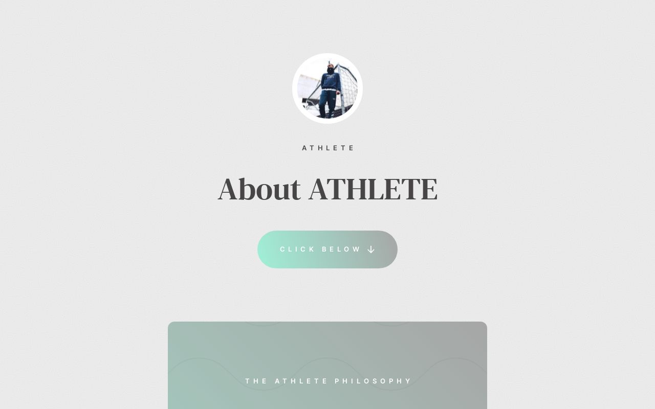 Carrd profile picture for @athlete